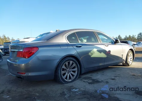 2010 BMW 750Li xDrive from USA, damaged, VIN WBAKC8C51AC430221